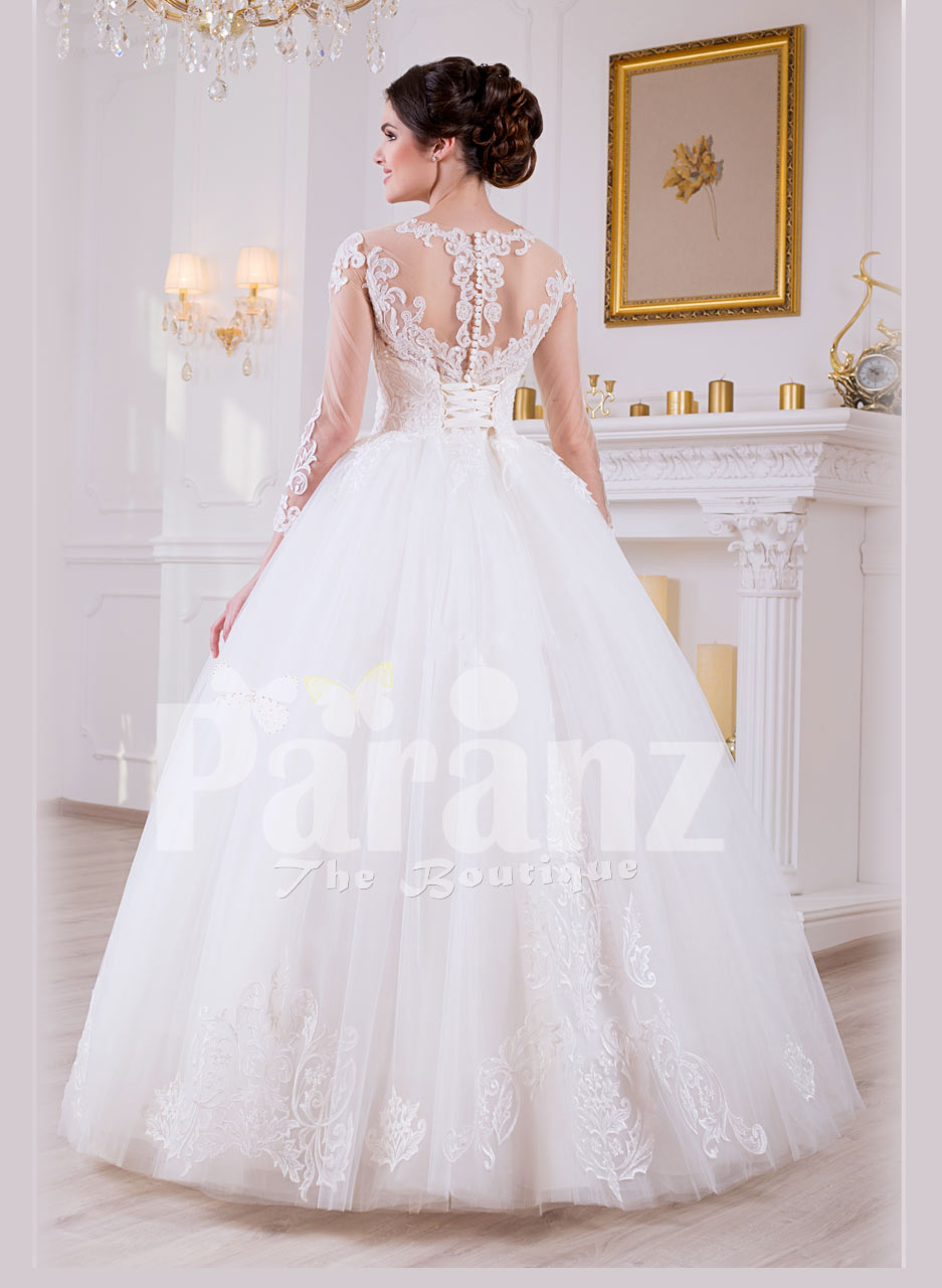 simple but elegant wedding gown designs