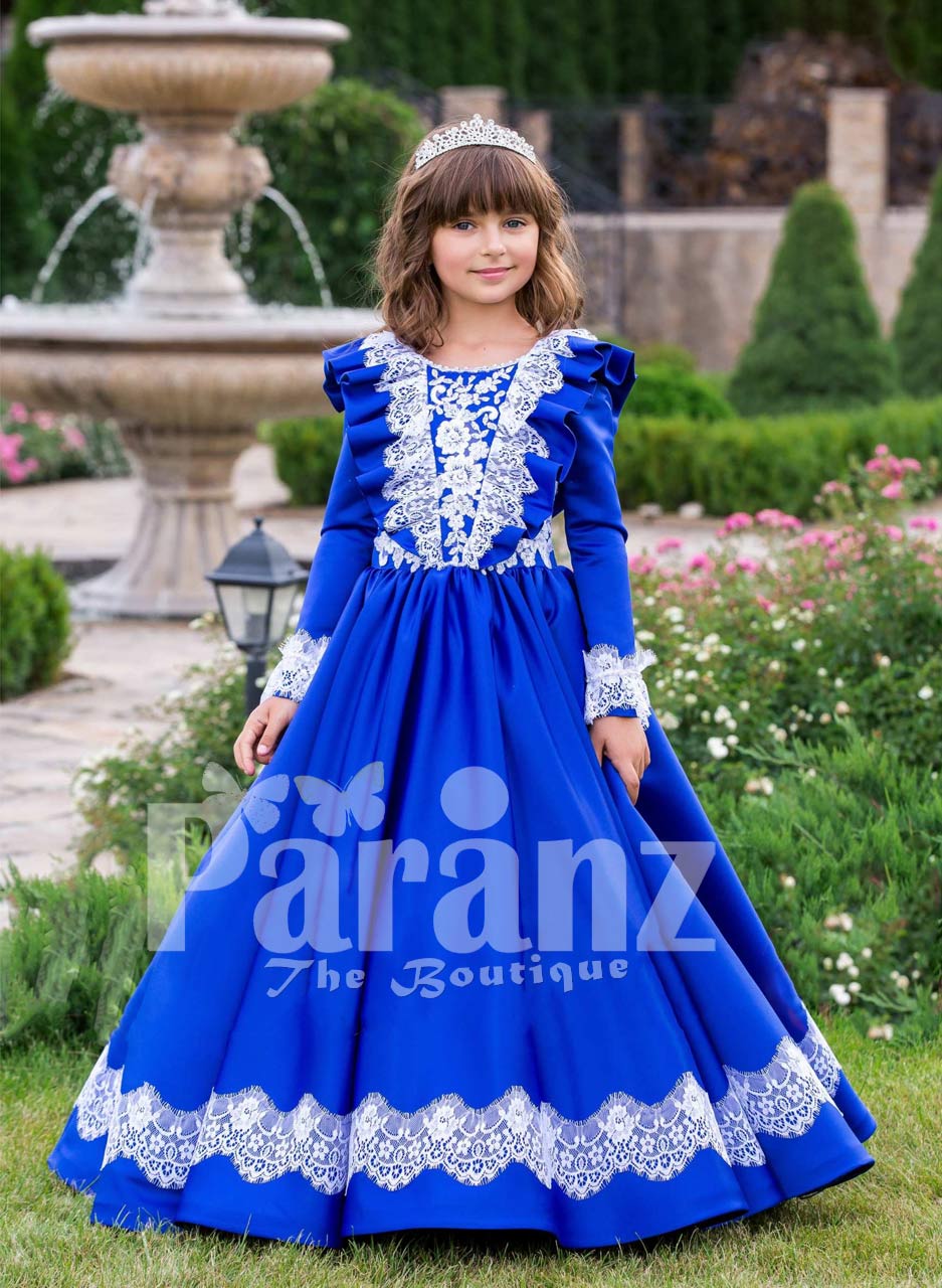 bright royal blue dress