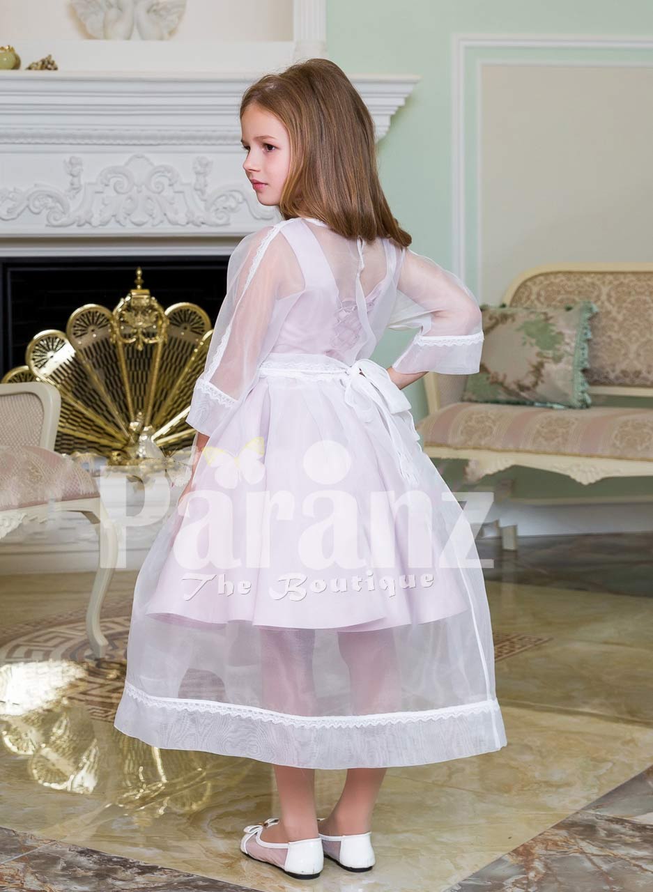 girls full length dress