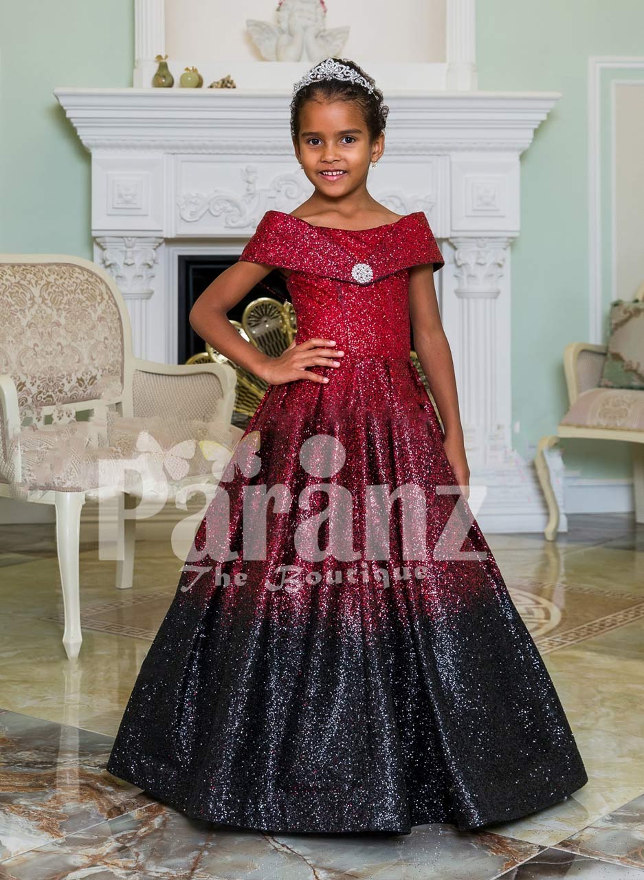 baby black gown