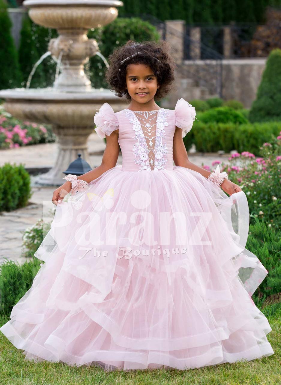 pink tulle skirt baby