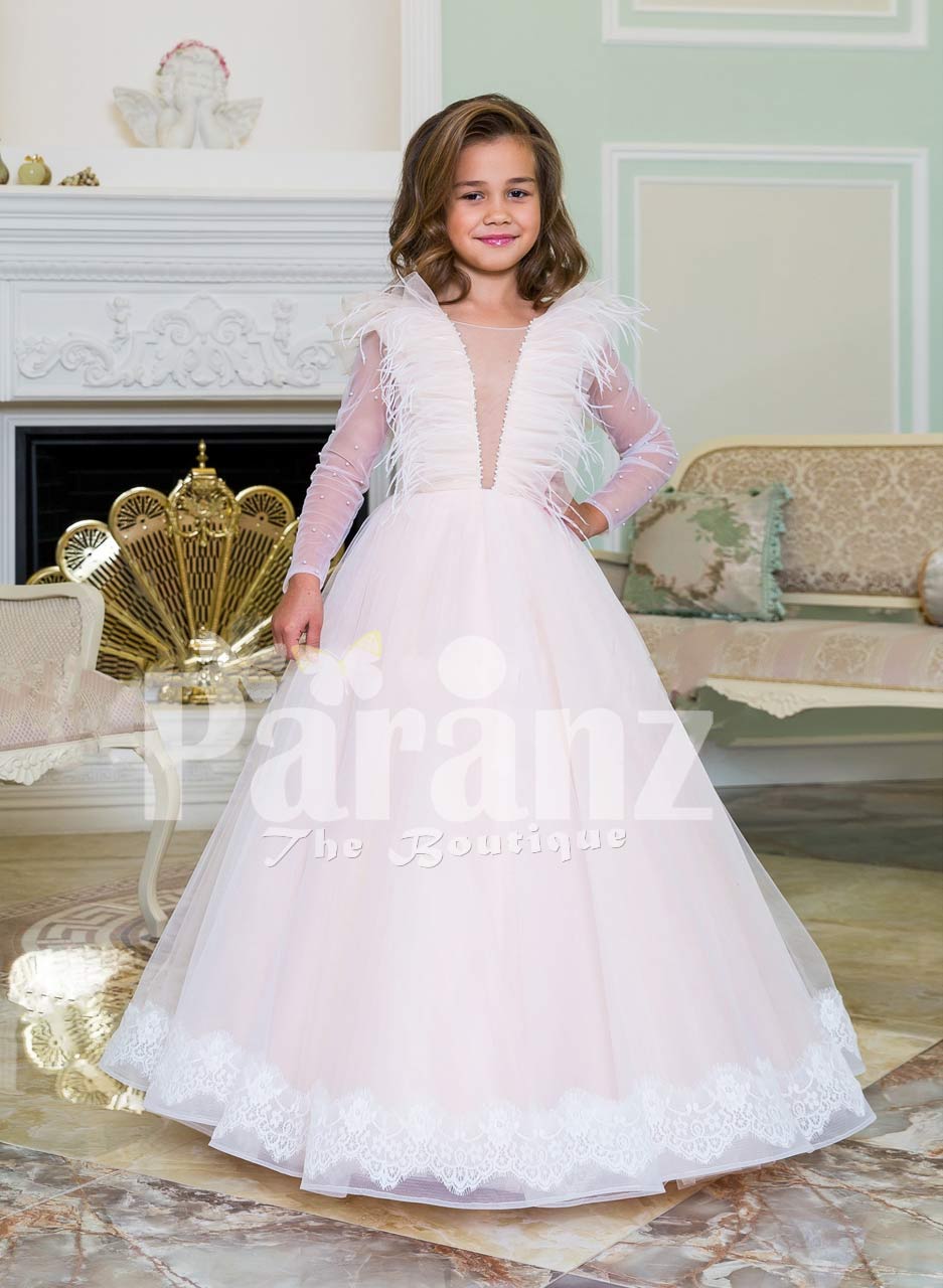 pink baby gown