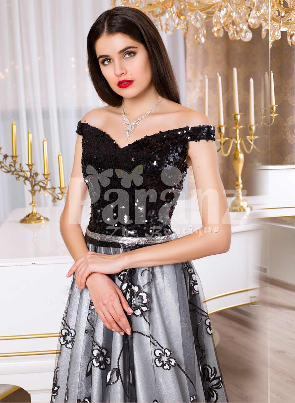 black evening skirts full length