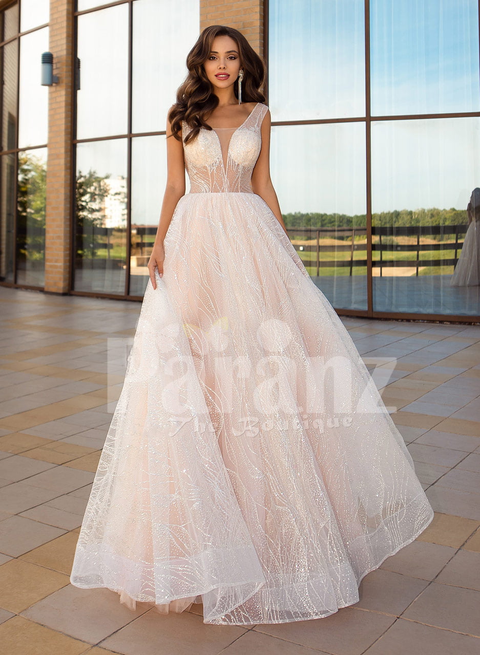 glitz and glamour long gown