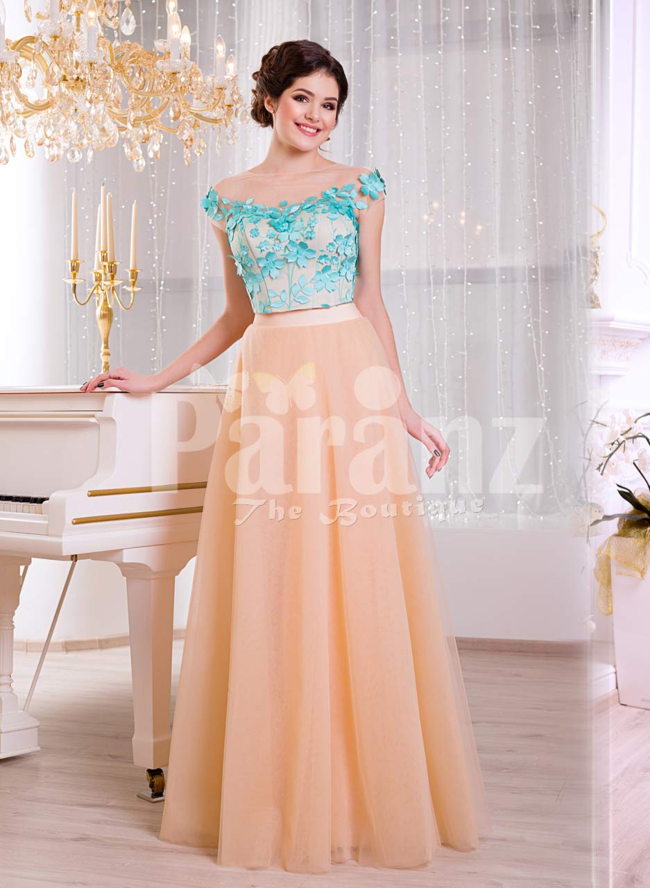 stylish long gown