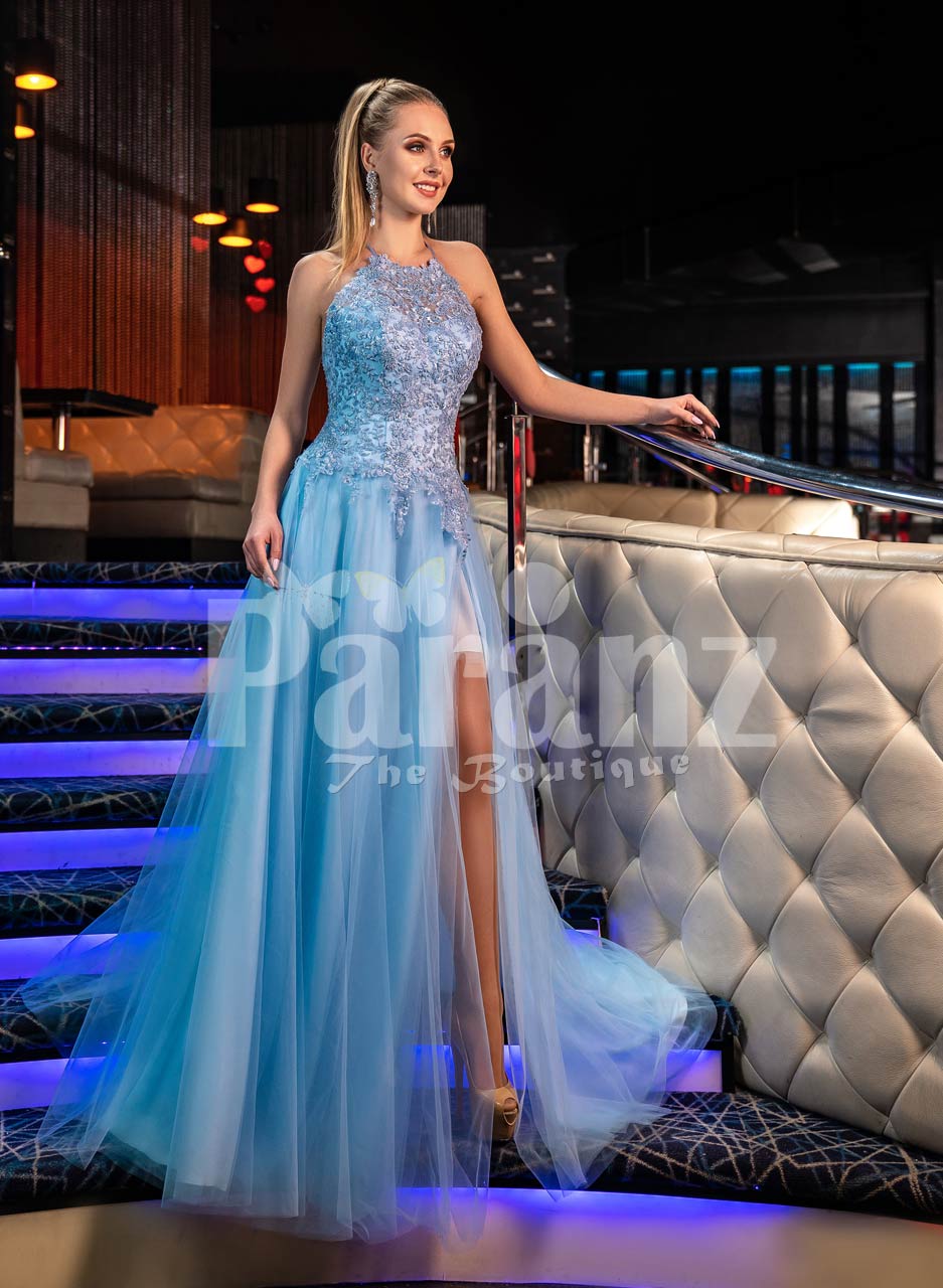 beautiful sky blue dresses